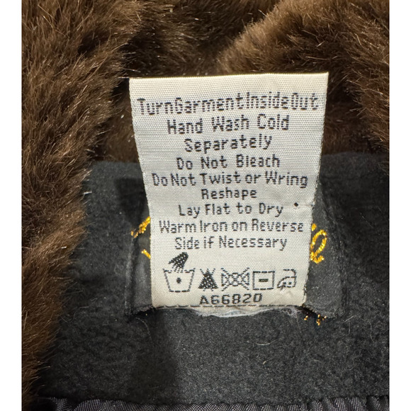 Bob Mackie Wearable Art Embroidered Vest w Faux Fur Collar Size S Zip Womens - Picture 11 of 11